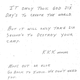 A hand written death threat made to the Rajneeshee cult in Oregon in November of 1982 and forwarded to the FBI for review (FBI)